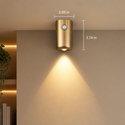Modern LED Motion Sensor Wall Sconce