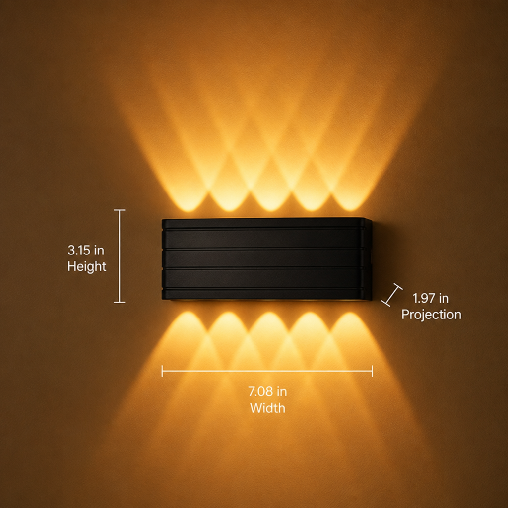 Modern LED Ring Wall Sconce