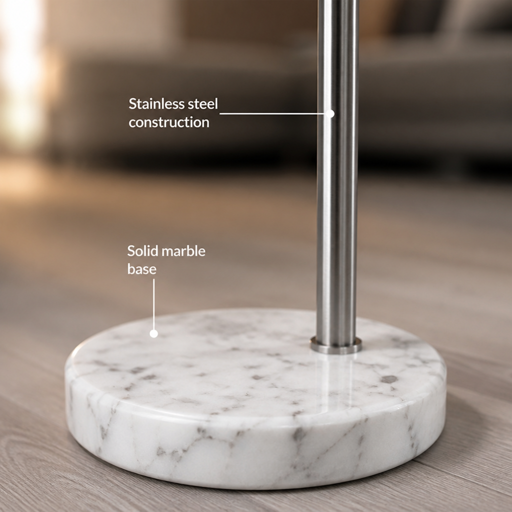 Modern Marble Arch Floor Lamp