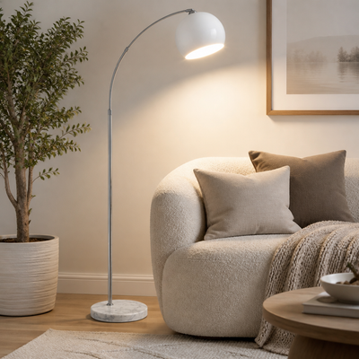 Modern Marble Arch Floor Lamp