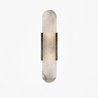 Modern Marble & Gold Wall Sconce