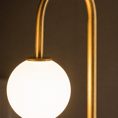 Modern Marble LED Round Table Floor Lamp
