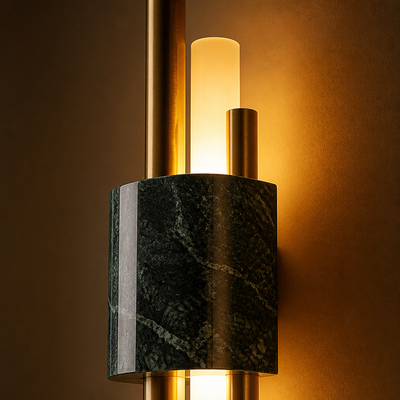 Modern Marble LED Strip Wall Sconce