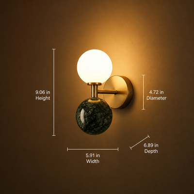 Modern Marble LED Wall Sconce