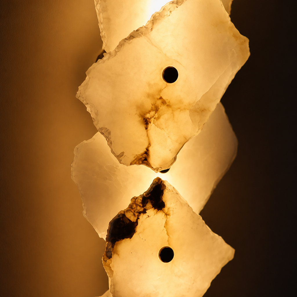 Modern Marble Wall Sconce