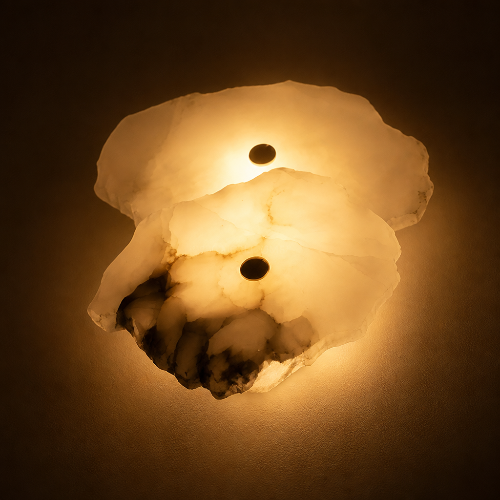Modern Marble Wall Sconce