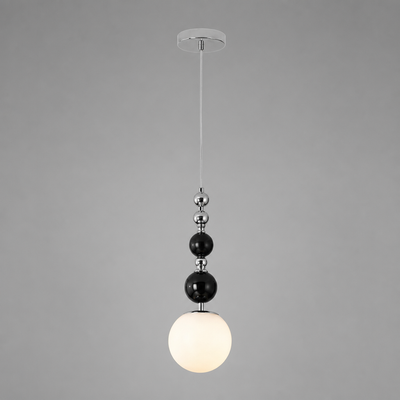 Modern Metal & Glass Pendant Light