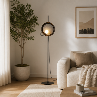 Modern Metal LED Magnetic Adjustable Floor Lamp