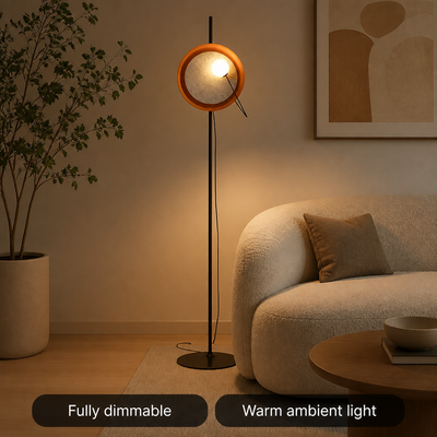 Modern Metal LED Magnetic Adjustable Floor Lamp