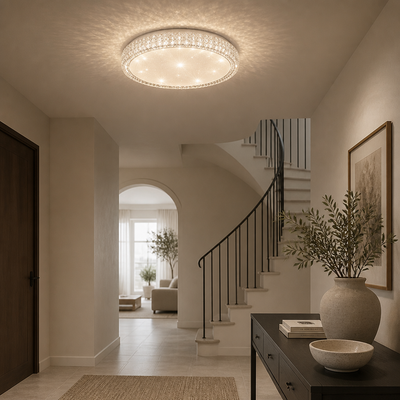 Modern Metal LED Starry Effect Ceiling Light