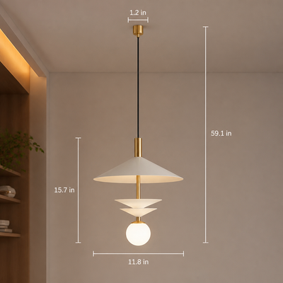 Modern Metal Spotlight Pendant Light