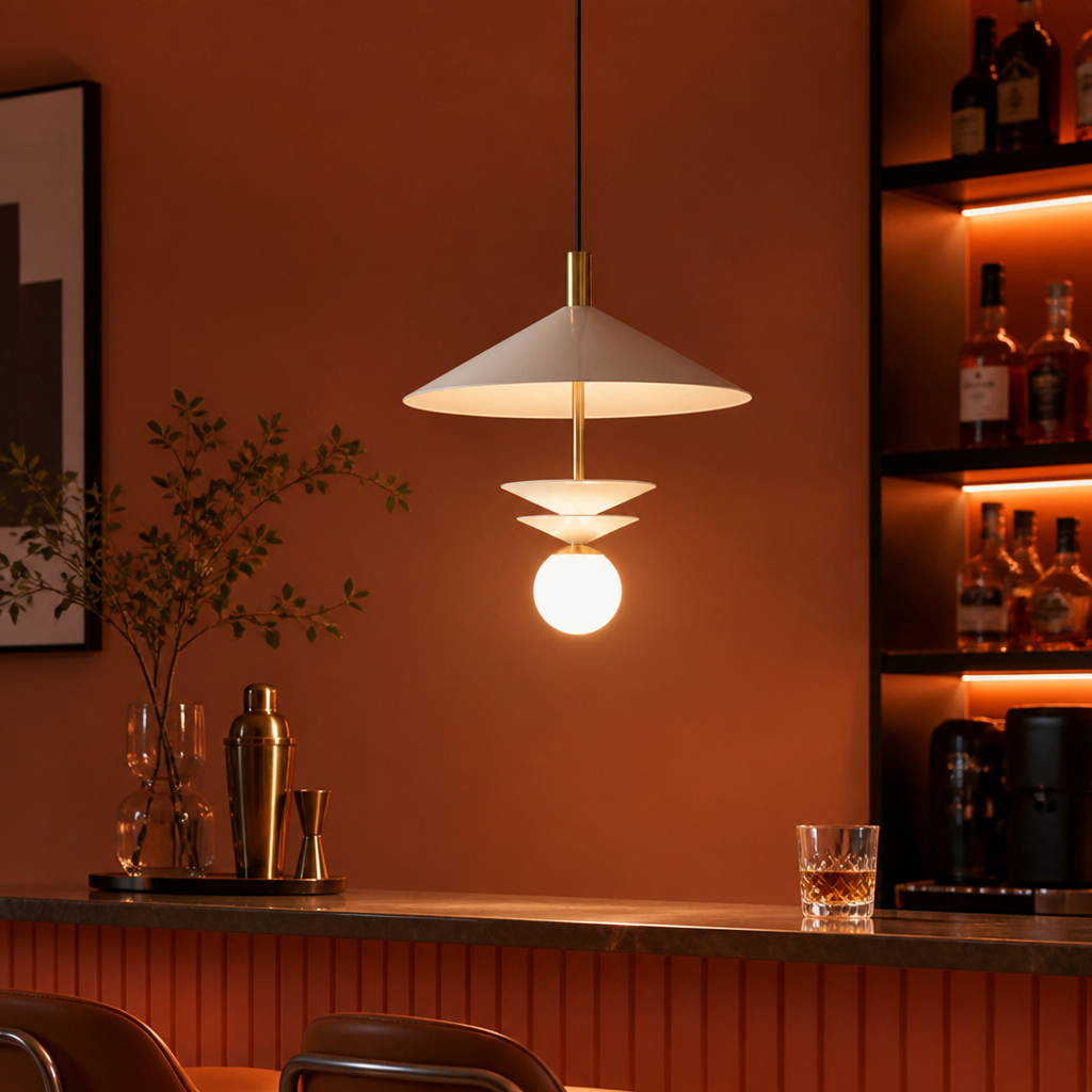 Modern Metal Spotlight Pendant Light