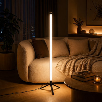 Modern RGB LED Starry Projector Floor Lamp