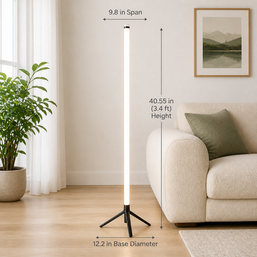 Modern RGB LED Starry Projector Floor Lamp