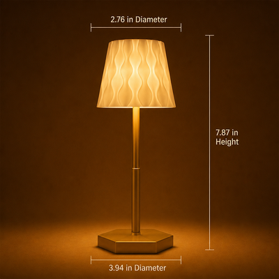 Modern Wavy LED Desk Lamp