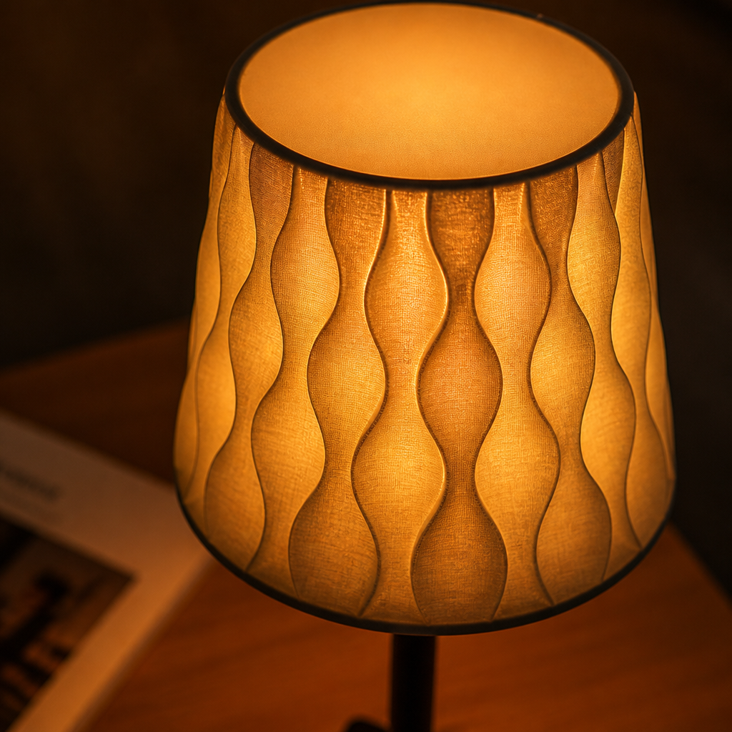 Modern Wavy LED Desk Lamp