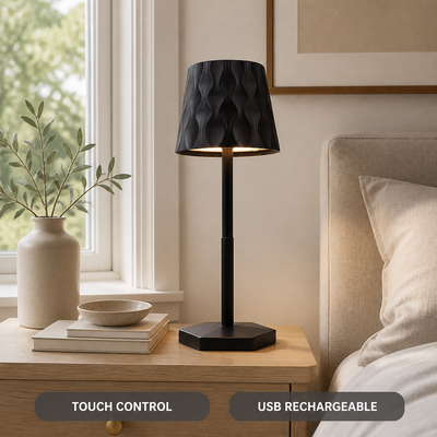 Modern Wavy LED Desk Lamp