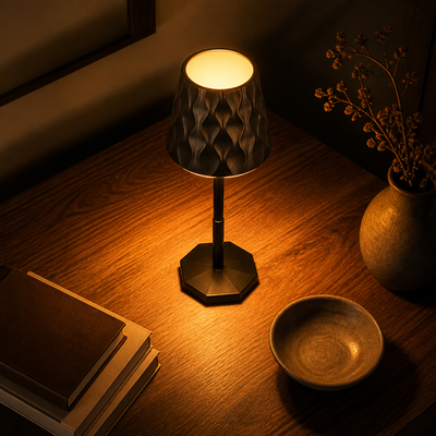 Modern Wavy LED Desk Lamp