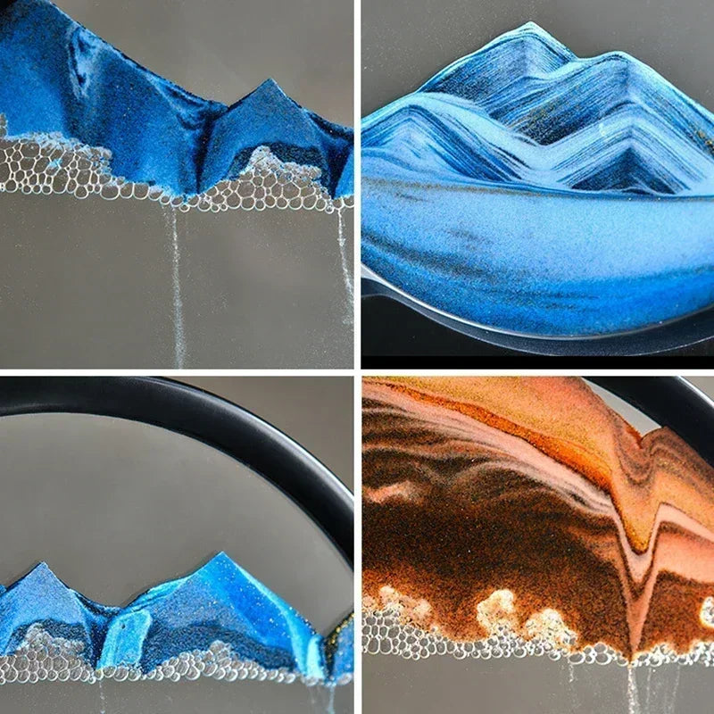Moving Sand Picture Tabletop Stress Relief
