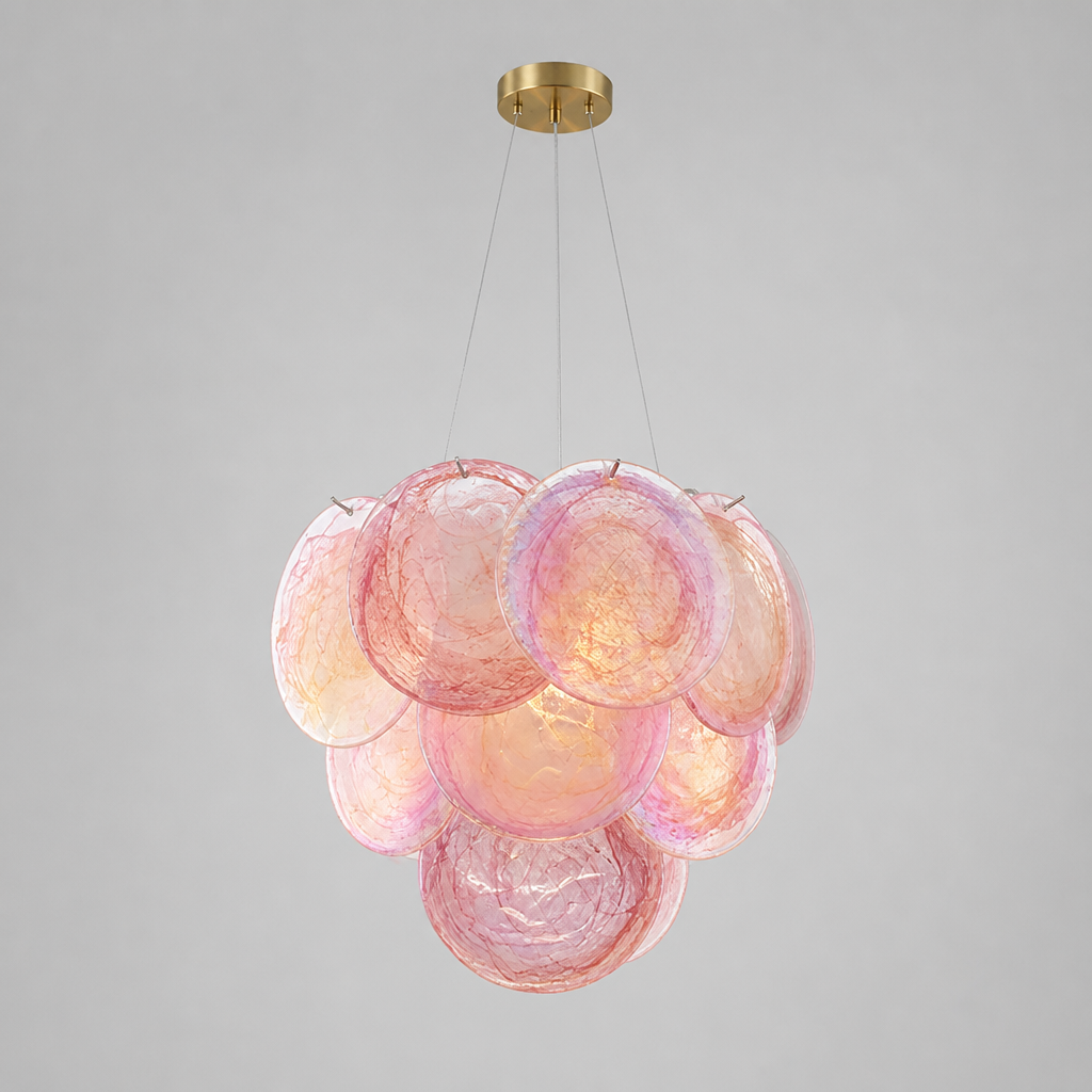 Murano Glass Cloud-Shaped Chandelier