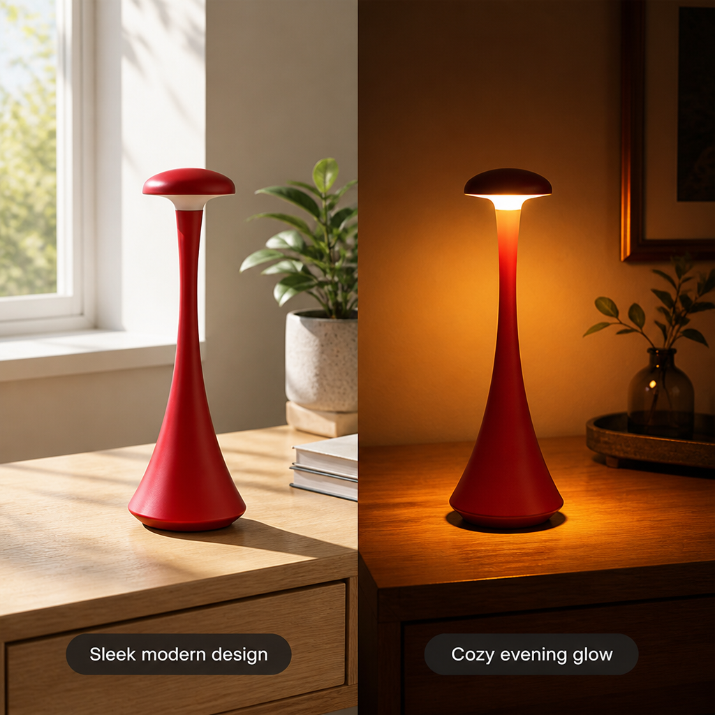 Mushroom LED Table Lamp