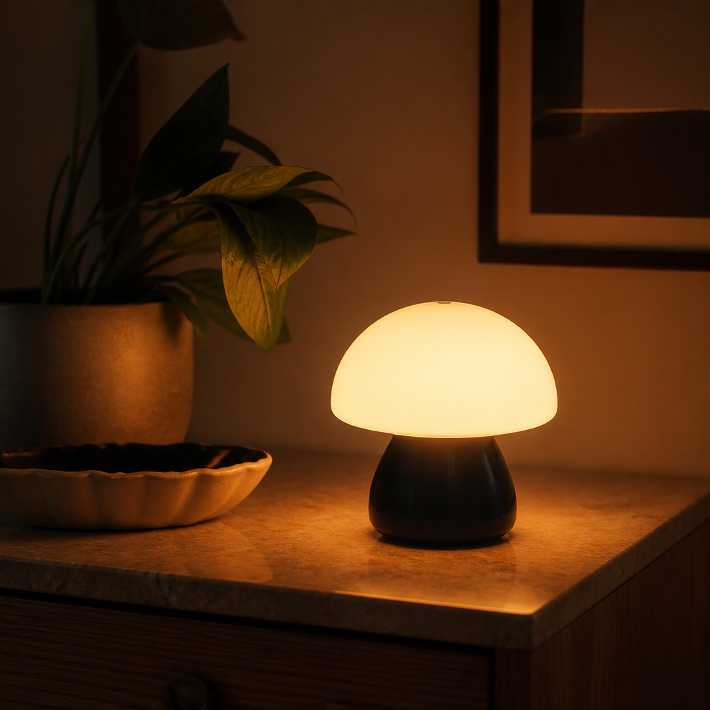 Mushroom Touch LED Table Lamp