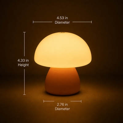 Mushroom Touch LED Table Lamp