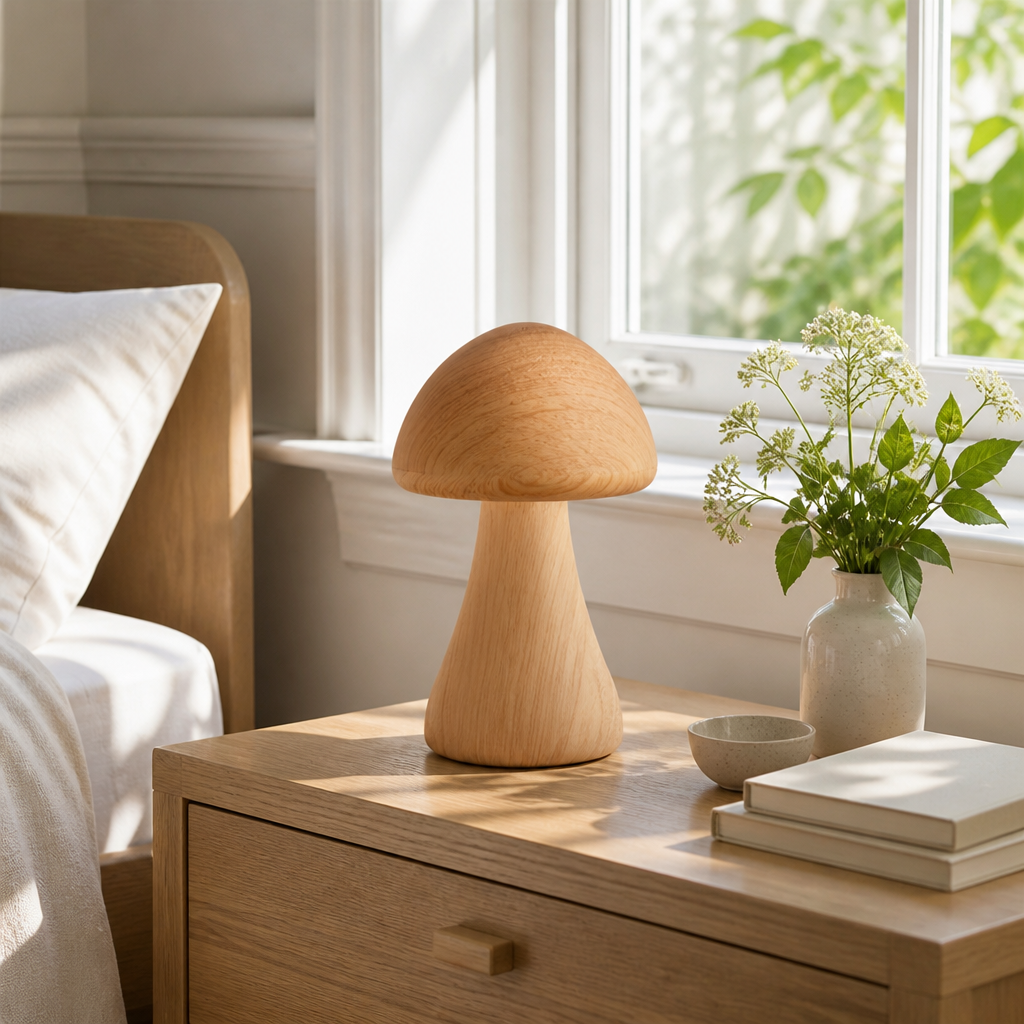 Mushroom Touch Table Lamp