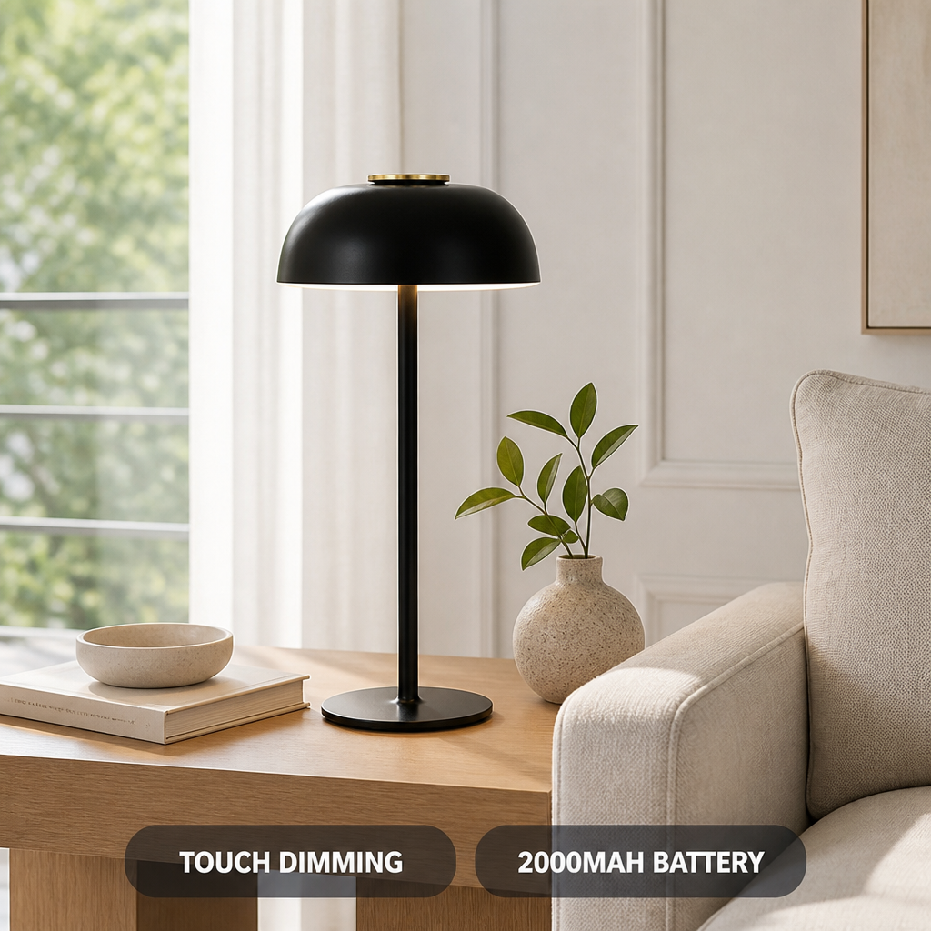 Mushroom Touch Table Lamp