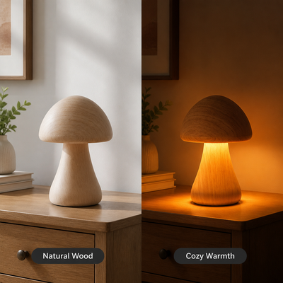 Mushroom Touch Table Lamp