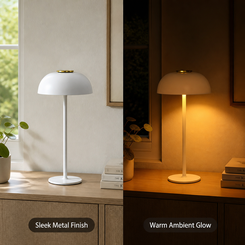 Mushroom Touch Table Lamp