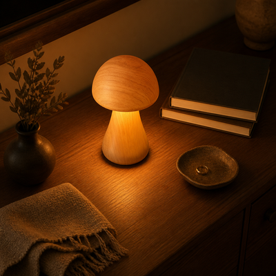 Mushroom Touch Table Lamp