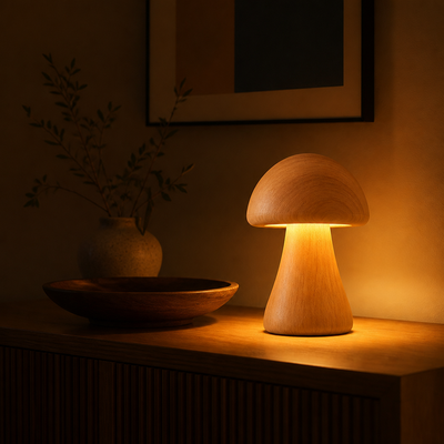 Mushroom Touch Table Lamp