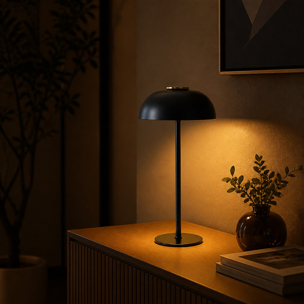 Mushroom Touch Table Lamp
