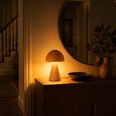 Mushroom Touch Table Lamp