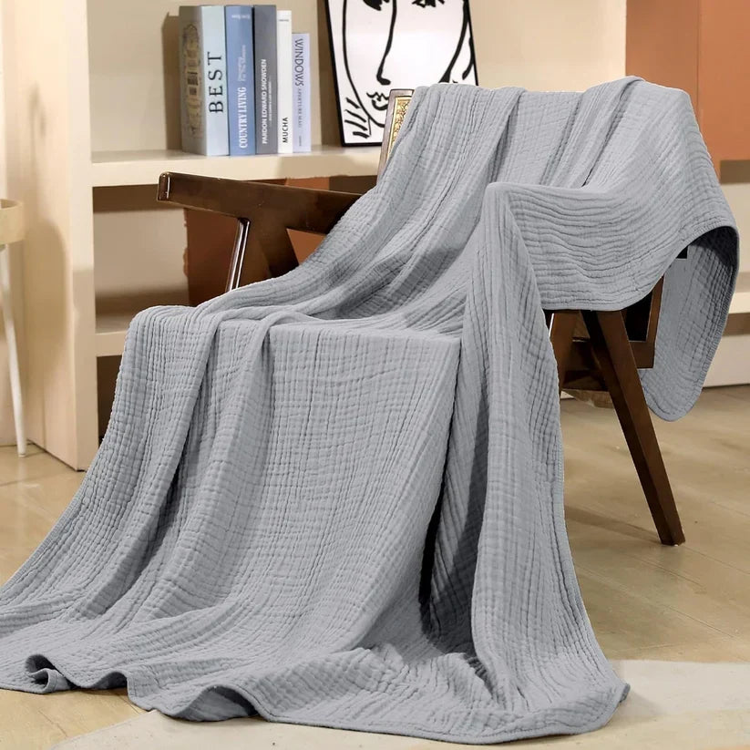 Muslin Blanket Soft & Breathable 100% Cotton