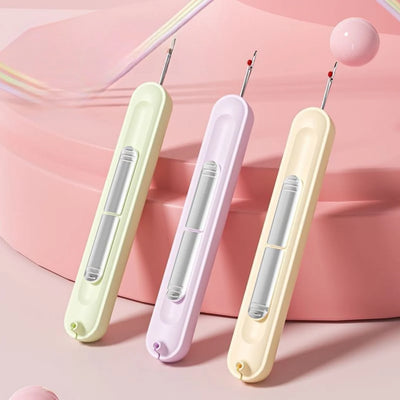 Needle Threader One-Motion Compact Portable