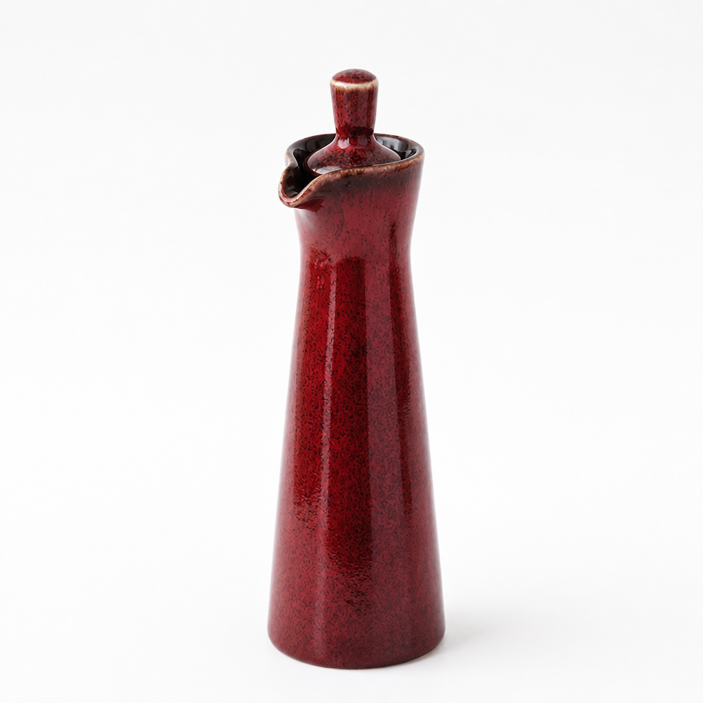 Oil & Vinegar Dispenser High-Gloss Ceramic Leak-Proof 120ml