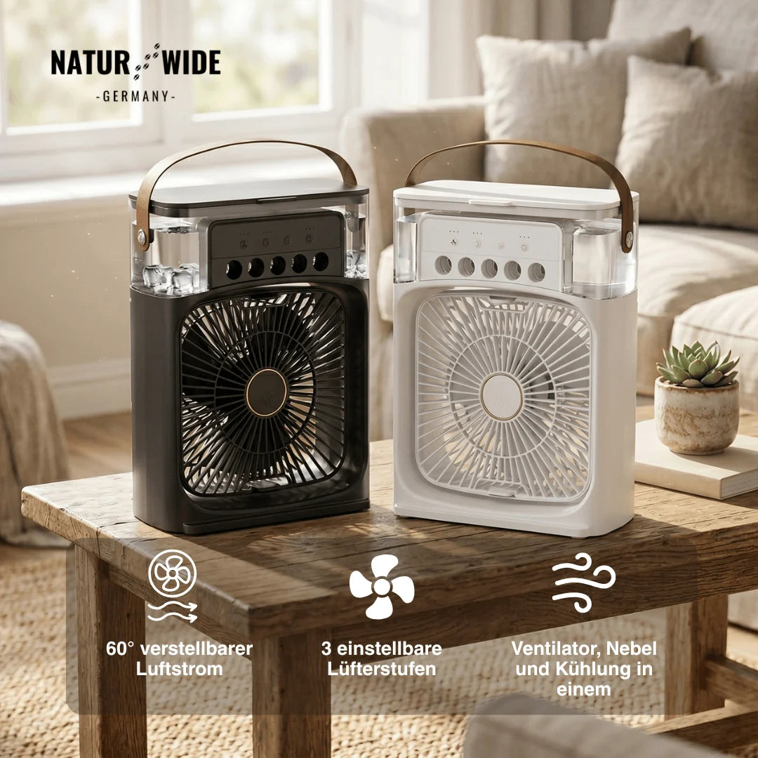 Personal Air Cooler Fan USB Powered Cooling Humidifier