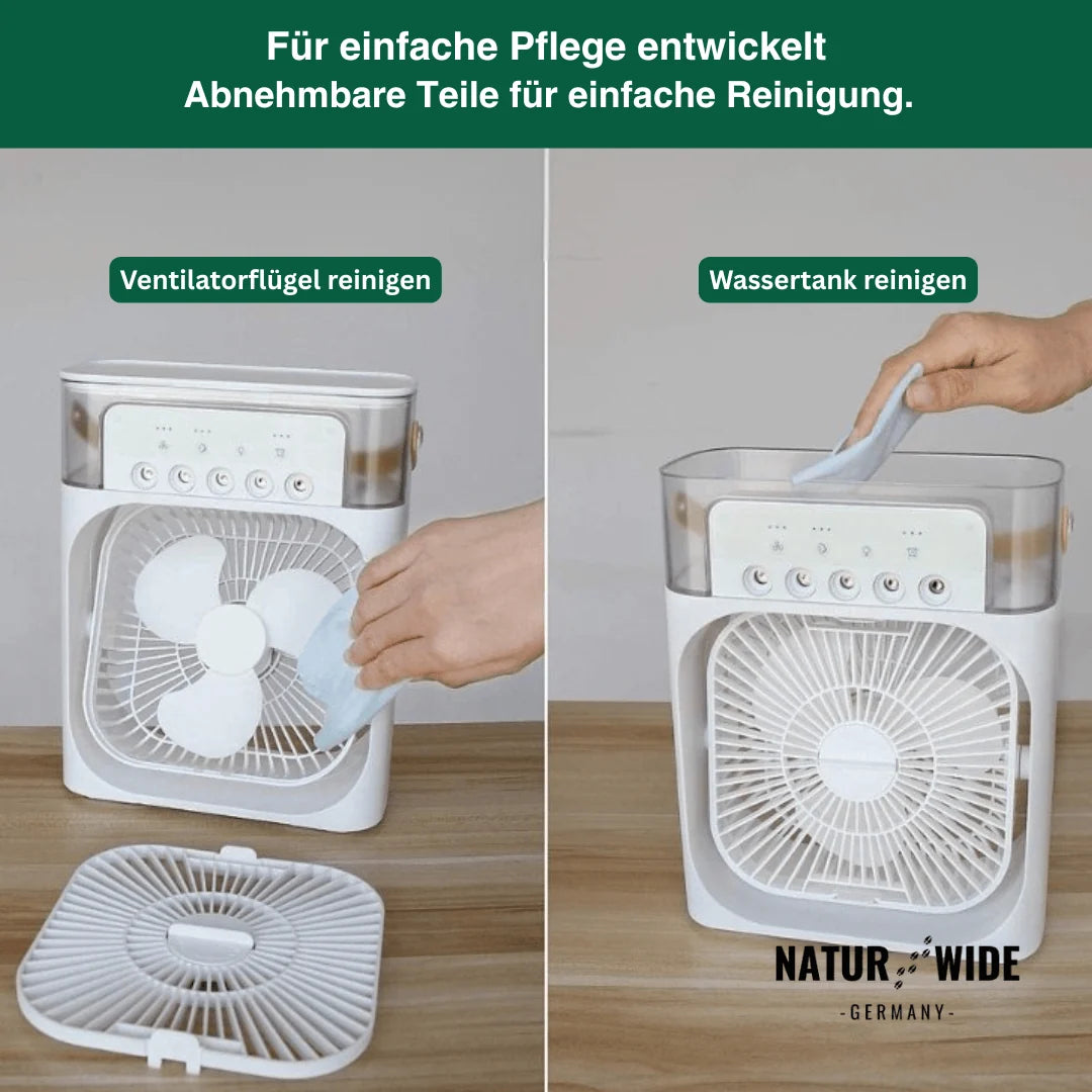 Personal Air Cooler Fan USB Powered Cooling Humidifier