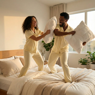Pillow Goose Down Hotel-Style Breathable Cotton Cover