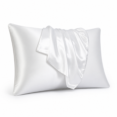 Pillowcases Silky Polyester Machine Washable Set of 2