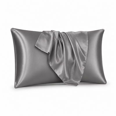 Pillowcases Silky Polyester Machine Washable Set of 2