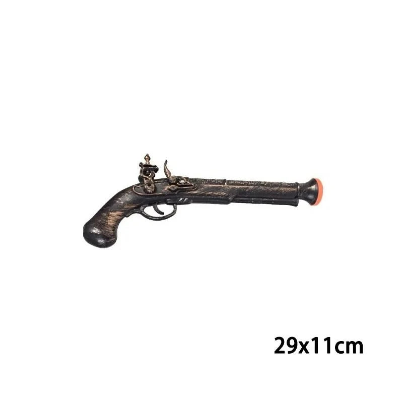 Pirate Pistol Prop Embossed Engravings & Lightweight ABS