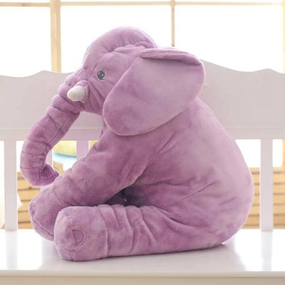 Plush Elephant Pillow Soft Plush & Shape-Retaining PP Filling