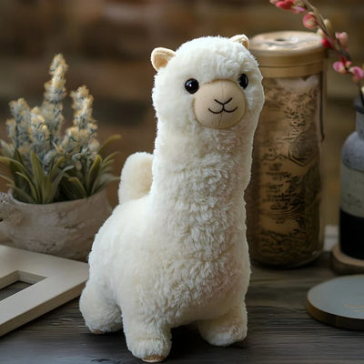 Plush Toy Alpaca Walks & Wags Tail Rechargeable