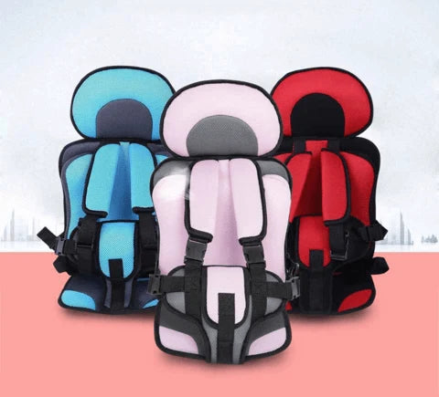 Portable Child Car Seat Lightweight Breathable Mesh & Five-Point Harness