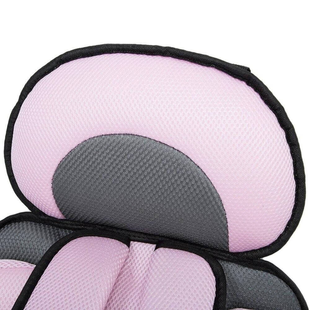 Portable Child Car Seat Lightweight Breathable Mesh & Five-Point Harness