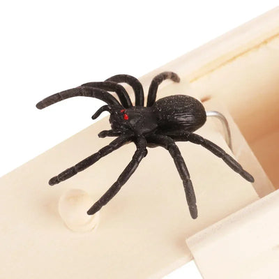 Prank Box Wooden Hidden Spring Resettable