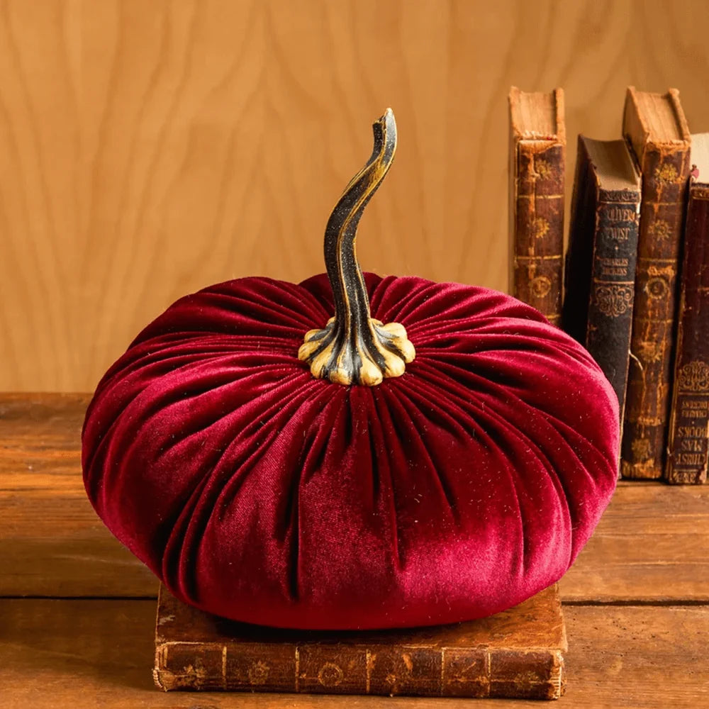 Pumpkin Decoration Velvet Plush Retains Shape